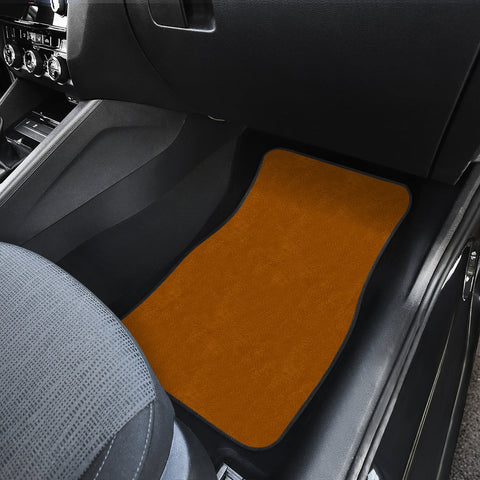 Image of brown Car Mats Back/Front, Floor Mats Set, Car Accessories
