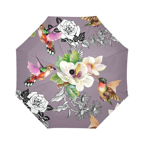 Image of butterfly (3) Auto-Foldable Umbrella (Model U04)