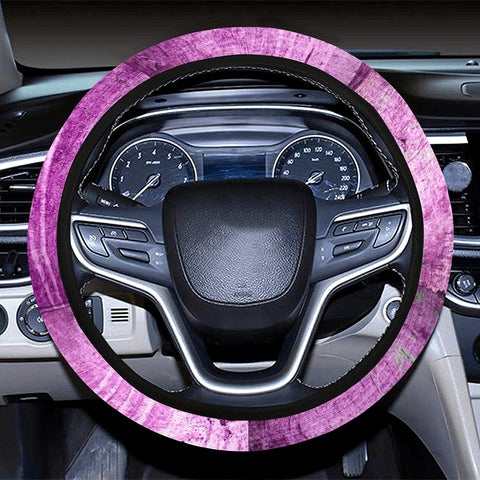 Image of Abstract Square Painting Steering Wheel Cover, Car Accessories, Car decoration,