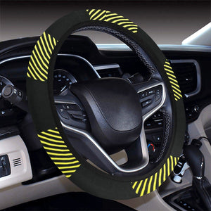 Yellow Plaid Steering Wheel Cover, Car Accessories, Car decoration, comfortable