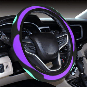 Rainbow Zebra Pattern Steering Wheel Cover, Car Accessories, Car decoration,