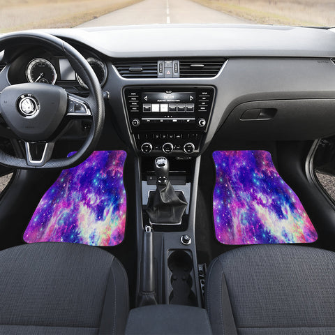 Image of colorful Nebula stars constellations Car Mats Back/Front, Floor Mats Set, Car