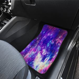 colorful Nebula stars constellations Car Mats Back/Front, Floor Mats Set, Car