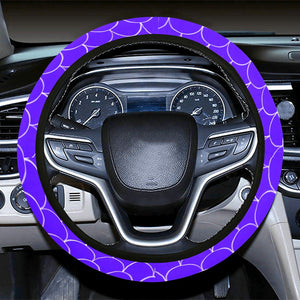 Purple Mermaid Scales Steering Wheel Cover, Car Accessories, Car decoration,