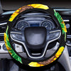 Sunflowers Yellow Floral Flowers Steering Wheel Cover, Car Accessories, Car
