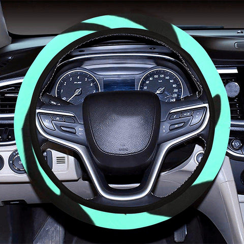 Image of Zebra Skin Design Steering Wheel Cover, Car Accessories, Car decoration,