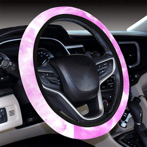 Pink Tie Dye Abstract Art Steering Wheel Cover, Car Accessories, Car decoration,