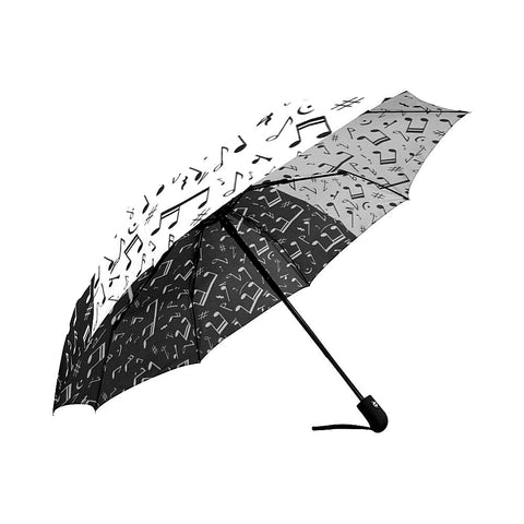 Image of music notes Auto-Foldable Umbrella (Model U04)