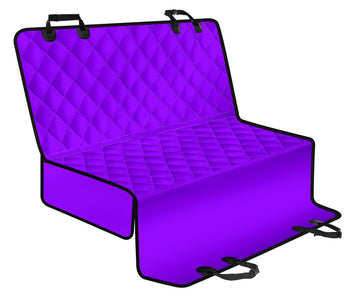 Violet Abstract Art Car Seat Covers, Backseat Pet Protectors, Unique Car Accessories